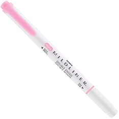 Zebra Mildliner Fluorescent rózsaszín kettős végű szövegkiemelő Zebra Mildliner Fluorescent rózsaszín kettős végű szövegkiemelő