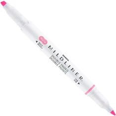 Zebra Mildliner Fluorescent rózsaszín kettős végű szövegkiemelő Zebra Mildliner Fluorescent rózsaszín kettős végű szövegkiemelő