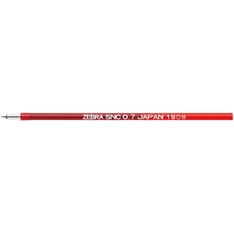 Zebra SNC 0,7 mm piros golyóstoll betét