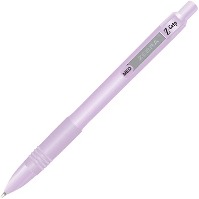 Zebra Z-Grip Pastel pasztell lila golyóstoll kék tintával Zebra Z-Grip Pastel pasztell lila golyóstoll kék tintával