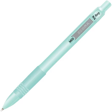 Zebra Z-Grip Pastel pasztell zöld golyóstoll kék tintával Zebra Z-Grip Pastel pasztell zöld golyóstoll kék tintával