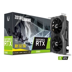 Zotac GAMING GeForce RTX 2060 nVidia 6GB GDDR6 192bit PCIe videokártya Zotac GAMING GeForce RTX 2060 nVidia 6GB GDDR6 192bit PCIe videokártya
