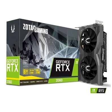 Zotac GAMING GeForce RTX 2060 nVidia 6GB GDDR6 192bit PCIe videokártya Zotac GAMING GeForce RTX 2060 nVidia 6GB GDDR6 192bit PCIe videokártya
