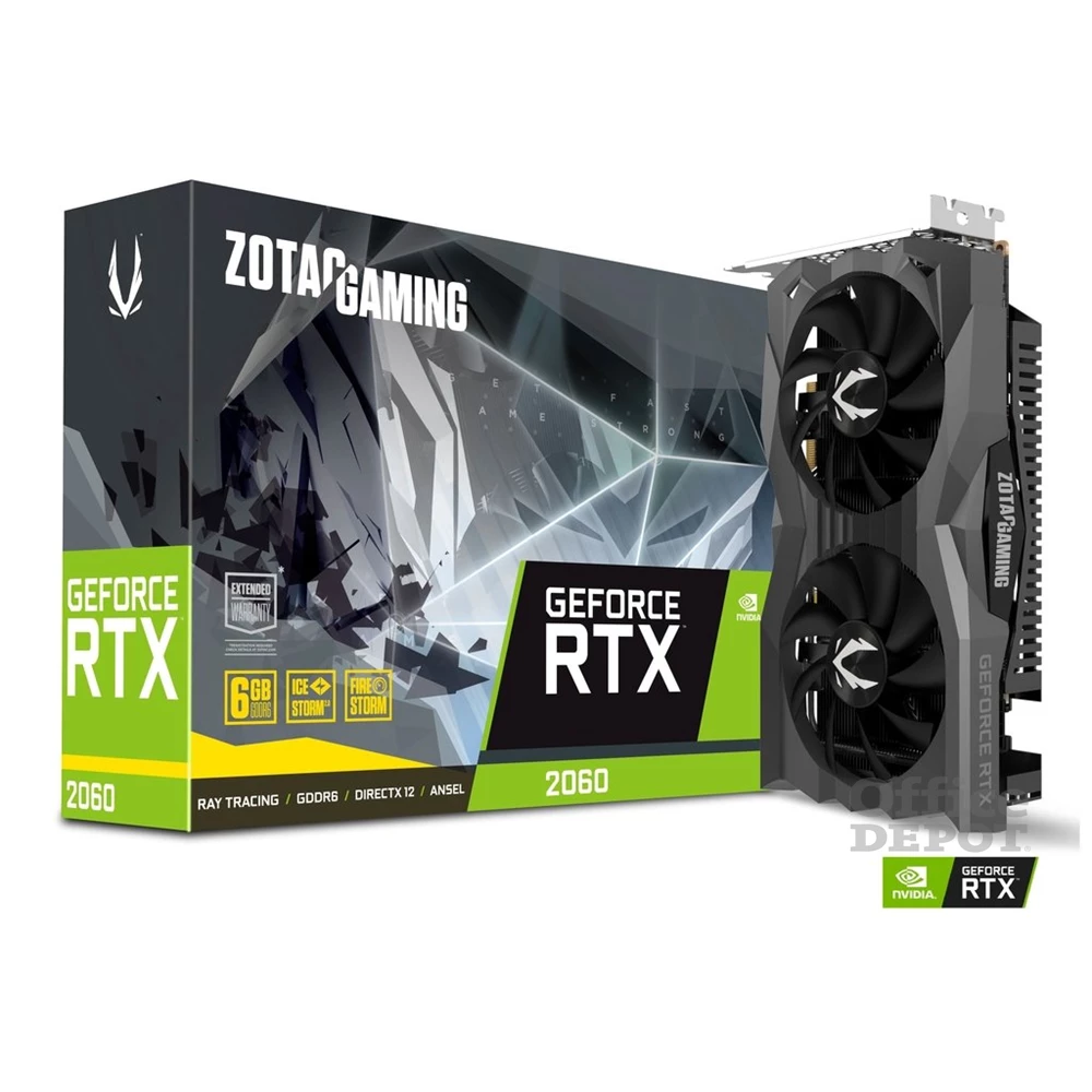 Zotac GAMING GeForce RTX 2060 nVidia 6GB GDDR6 192bit  PCIe videokártya