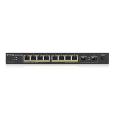 ZyXEL GS1100-10HP 8x GbE LAN PoE (120W) 2x GbE SFP port PoE switch ZyXEL GS1100-10HP 8x GbE LAN PoE (120W) 2x GbE SFP port PoE switch