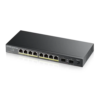 ZyXEL GS1100-10HP 8x GbE LAN PoE (120W) 2x GbE SFP port PoE switch ZyXEL GS1100-10HP 8x GbE LAN PoE (120W) 2x GbE SFP port PoE switch