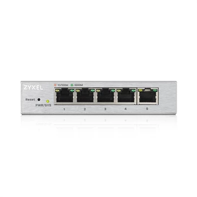 ZyXEL GS1200-5 5port GbE LAN web menedzselhető asztali switch ZyXEL GS1200-5 5port GbE LAN web menedzselhető asztali switch