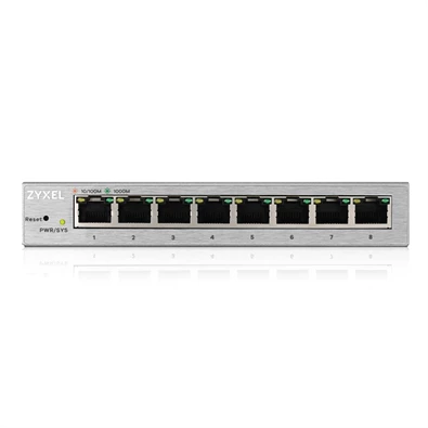ZyXEL GS1200-8 8port GbE LAN web menedzselhető asztali switch ZyXEL GS1200-8 8port GbE LAN web menedzselhető asztali switch