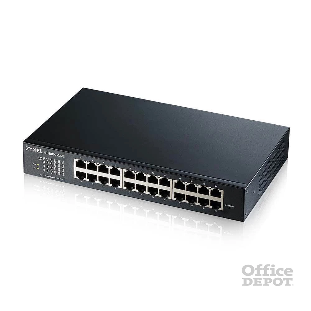 ZyXEL GS1900-24Ev3 24port GbE LAN smart menedzselhető switch