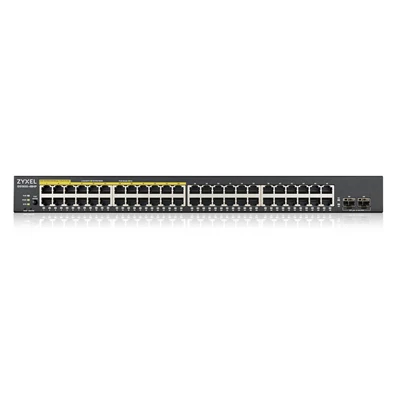 ZyXEL GS1900-48HPv2 48port GbE LAN PoE (170W) smart menedzselhető PoE switch ZyXEL GS1900-48HPv2 48port GbE LAN PoE (170W) smart menedzselhető PoE switch