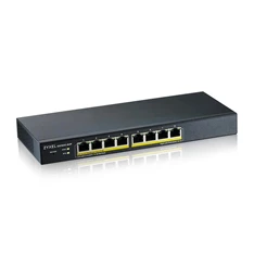 ZyXEL GS1900-8HP v3 8port GbE LAN PoE (70W) smart menedzselhető switch ZyXEL GS1900-8HP v3 8port GbE LAN PoE (70W) smart menedzselhető switch
