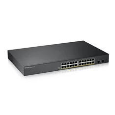 ZyXEL GS1900-24HP v2 24port GbE LAN PoE (170W) smart menedzselhető PoE switch ZyXEL GS1900-24HP v2 24port GbE LAN PoE (170W) smart menedzselhető PoE switch