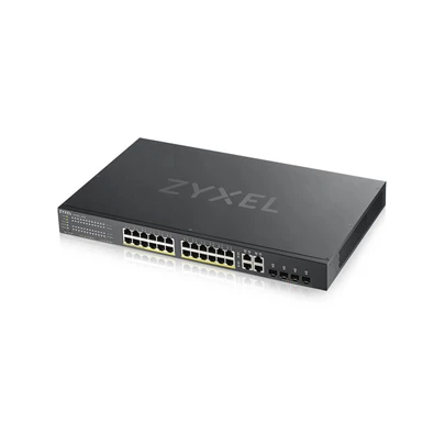 ZyXEL GS1920-24HPv2 28port GbE LAN PoE (375W) 4x GbE SFP/RJ45 Combo port L2 menedzselhető PoE switch ZyXEL GS1920-24HPv2 28port GbE LAN PoE (375W) 4x GbE SFP/RJ45 Combo port L2 menedzselhető PoE switch