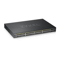 ZyXEL GS1920-48HPv2 48port GbE LAN PoE (375W) 4port Gbe combo RJ45/SFP L2 menedzselhető PoE switch ZyXEL GS1920-48HPv2 48port GbE LAN PoE (375W) 4port Gbe combo RJ45/SFP L2 menedzselhető PoE switch