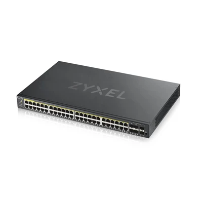 ZyXEL GS1920-48HPv2 48port GbE LAN PoE (375W) 4port Gbe combo RJ45/SFP L2 menedzselhető PoE switch ZyXEL GS1920-48HPv2 48port GbE LAN PoE (375W) 4port Gbe combo RJ45/SFP L2 menedzselhető PoE switch