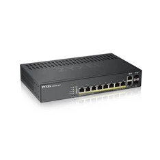 ZyXEL GS1920-8HPv2 8port GbE LAN PoE (130W) 2port Gbe combo RJ45/SFP L2 menedzselhető PoE switch ZyXEL GS1920-8HPv2 8port GbE LAN PoE (130W) 2port Gbe combo RJ45/SFP L2 menedzselhető PoE switch