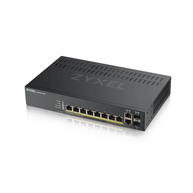 ZyXEL GS1920-8HPv2 8port GbE LAN PoE (130W) 2port Gbe combo RJ45/SFP L2 menedzselhető PoE switch ZyXEL GS1920-8HPv2 8port GbE LAN PoE (130W) 2port Gbe combo RJ45/SFP L2 menedzselhető PoE switch