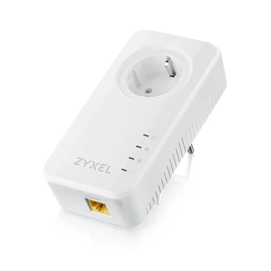 ZyXEL PLA6457 G.hn 2400Mbps Wave2 Powerline Pass-thru Gigabit Ethernet Adapter ZyXEL PLA6457 G.hn 2400Mbps Wave2 Powerline Pass-thru Gigabit Ethernet Adapter