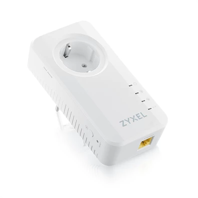 ZyXEL PLA6457 G.hn 2400Mbps Wave2 Powerline Pass-thru Gigabit Ethernet Adapter ZyXEL PLA6457 G.hn 2400Mbps Wave2 Powerline Pass-thru Gigabit Ethernet Adapter