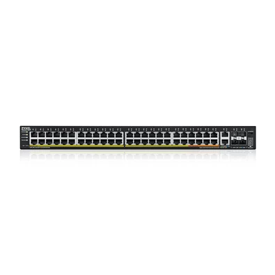 ZyXEL XGS2220-54FP 48xGbE PoE LAN 2x10mG RJ45 PoE LAN (960W) 4x10GbE SFP+ port L3 menedzselhető PoE switch ZyXEL XGS2220-54FP 48xGbE PoE LAN 2x10mG RJ45 PoE LAN (960W) 4x10GbE SFP+ port L3 menedzselhető PoE switch