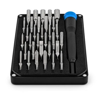 iFixit Moray csavarhúzóval 32 db-os precíziós bitfej készlet iFixit Moray csavarhúzóval 32 db-os precíziós bitfej készlet