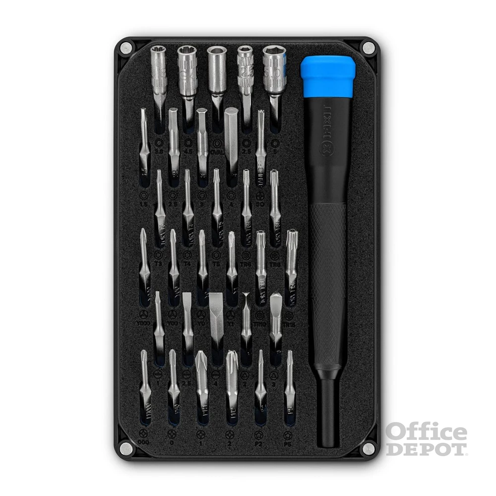 iFixit Moray csavarhúzóval 32 db-os precíziós bitfej készlet